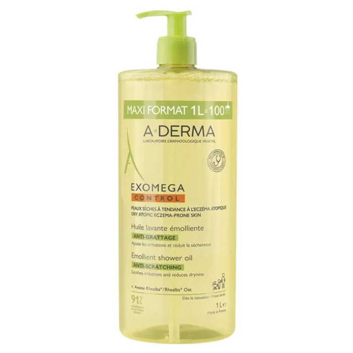 A-Derma Exomega Control emolijentno ulje za tuširanje 1.000ml
