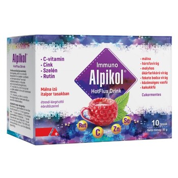 Alpikol HotFlux Drink za imunitet i protiv kašlja 10 vrećica