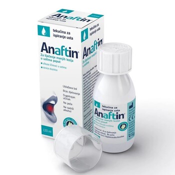 Anaftin tekućina za ispiranje usta 120ml