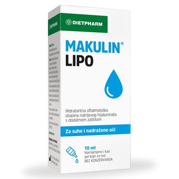 Dietpharm Makulin Lipo kapi za oči 10ml