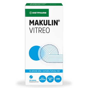 Dietpharm Makulin Vitreo za očuvanje zdravlja očiju 30 tableta