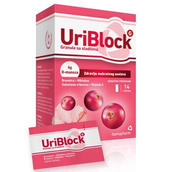 Hamapharm UriBlock za zdravlje mokraćnog sustava 14 vrećica