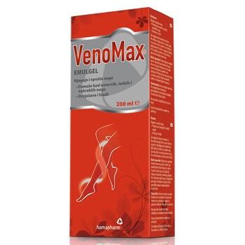 Hamapharm VenoMax emulgel opušta i energizira umorne noge 200ml