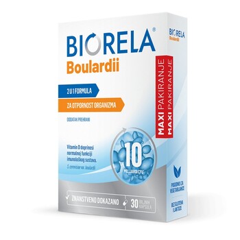 Biorela Boulardii za podršku probavi i imunitetu 30 kapsula