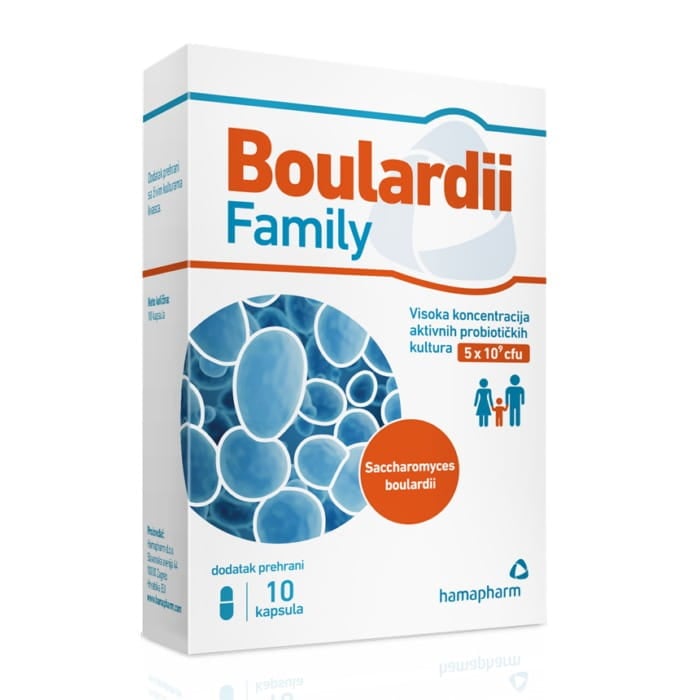 Hamapharm Boulardi Family probiotik kapsule Hamapharm Boulardi Family probiotik kapsule