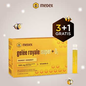 Medex Gelee Royale Super 3+1 GRATIS promo pakiranje