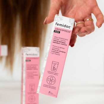 femidoc UROEXPRESS FIZZ kod infekcije mokraćnih kanala 14 šumećih tableta