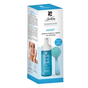 BioNike AKNET pjena za umivanje lica + Poklon četkica za čišćenje lica