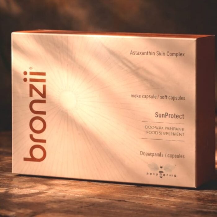 Apipharma Bronzii Astaxanthin Skin Complex za pripremu kože za sunce