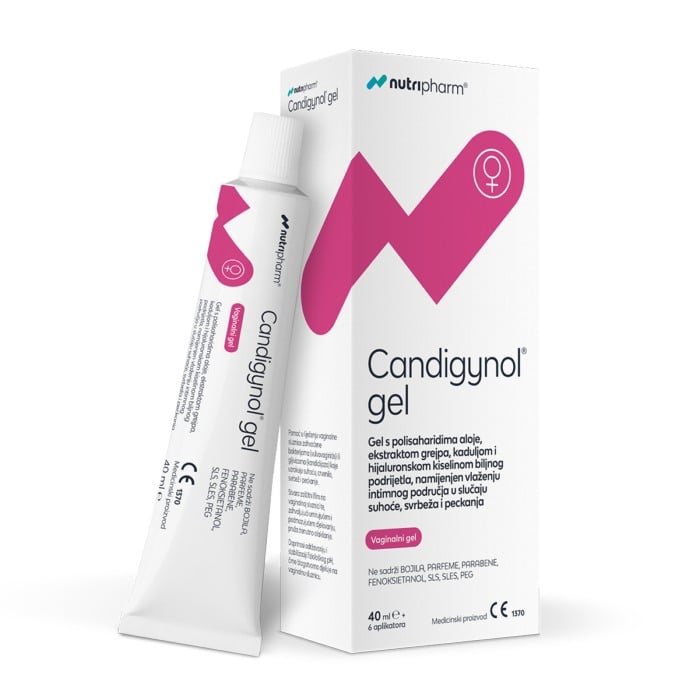 Nutripharm Candigynol Gel pomaže u liječenju vaginalne sluznice Nutripharm Candigynol Gel pomaže u liječenju vaginalne sluznice