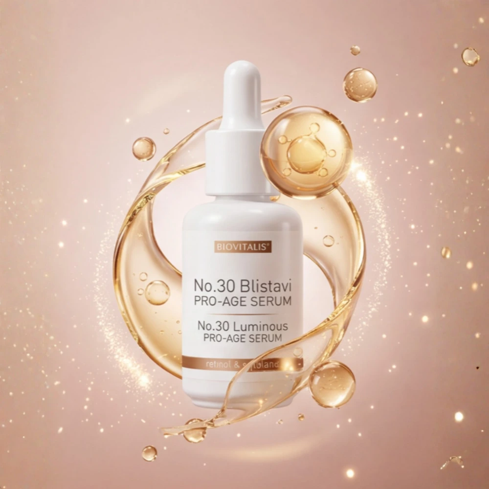 Biovitalis No30 Blistavi pro-age serum s retinolom i skvalanom 30ml Biovitalis No30 Blistavi pro-age serum s retinolom i skvalanom 30ml