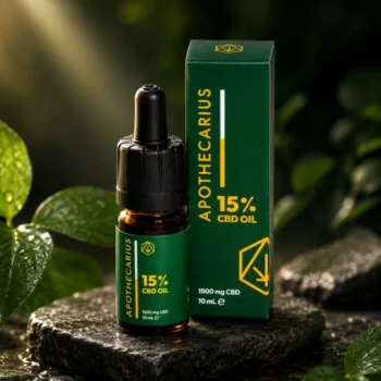 CBD Premium uljne kapi 15% Apothecarius 10ml
