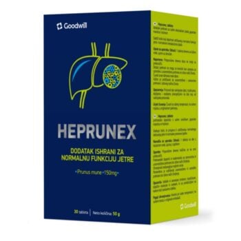 Heprunex nutritivna podrška jetri i zaštiti hepatocita 60 tableta