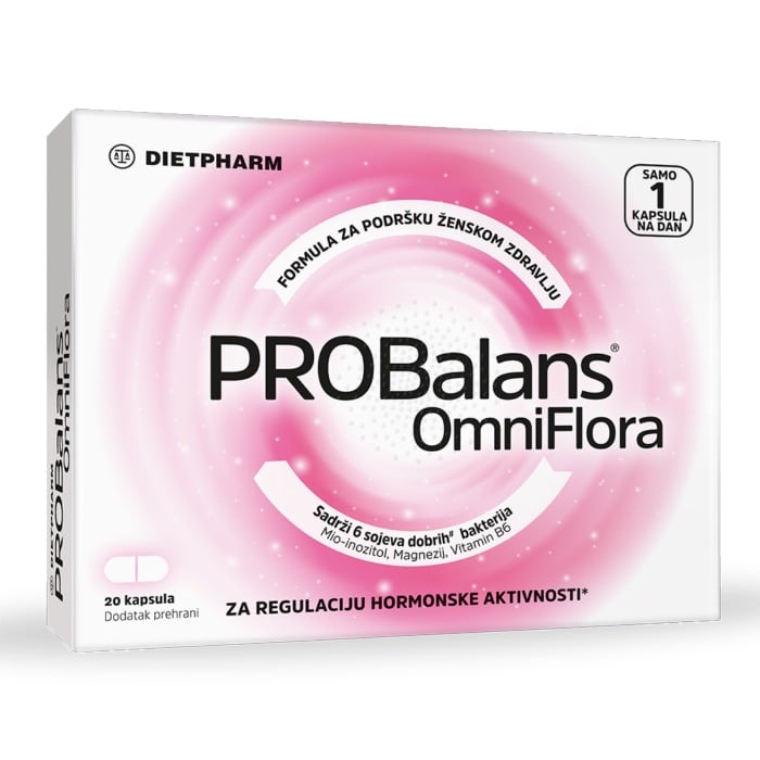 Dietpharm ProBalans OmniFlora za žensku ravnotežu i probavu 20 kapsula Dietpharm ProBalans OmniFlora za žensku ravnotežu i probavu 20 kapsula