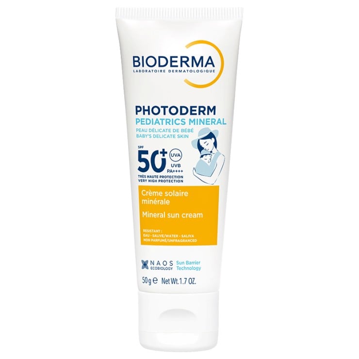 Bioderma Photoderm Pediatrics Mineral SPF50+ mineralna zaštita od sunca za bebe 50g Bioderma Photoderm Pediatrics Mineral SPF50+ mineralna zaštita od sunca za bebe 50g