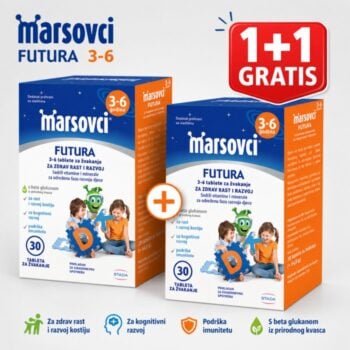Marsovci Futura 3–6 godina vitamini i minerali imunitet djece 1+1 GRATIS