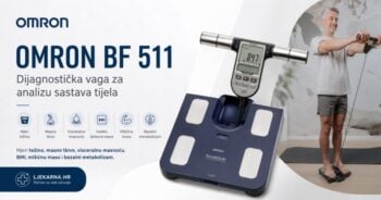OMRON BF 511 dijagnostička vaga koja ne mjeri samo težinu, nego sastav tijela