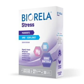 Biorela Stress probiotici, magnezij i vitamin B6 30 kapsula