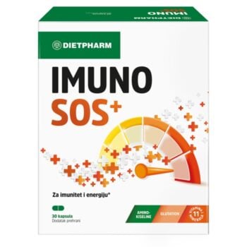 Dietpharm Imuno SOS+ za imunitet i energiju 30 kapsula