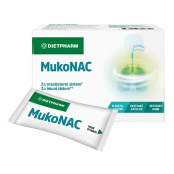 Dietpharm MukoNAC 600 mg za dišni sustav 10 vrećica