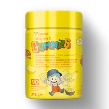 Yasenka Vitamin C Gummies za jačanje imuniteta djece 90 bombona