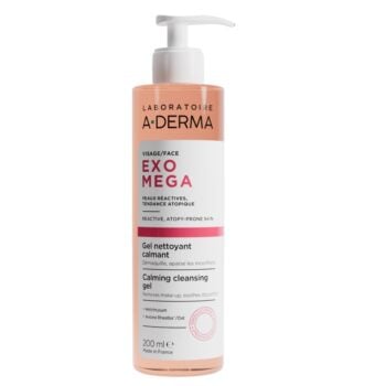 A-Derma Exomega umirujući gel za čišćenje lica 200ml