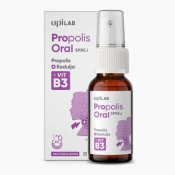 ApiLab Propolis Oral + vitamin B3 sprej za grlo i usnu sluznicu 20ml