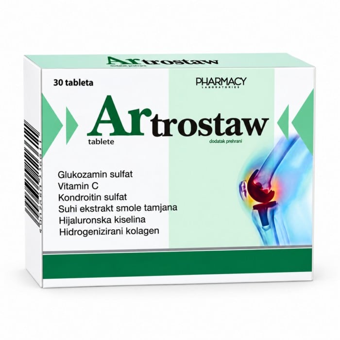 Artrostaw kompleks za zglobove i hrskavicu 30 tableta Artrostaw kompleks za zglobove i hrskavicu 30 tableta