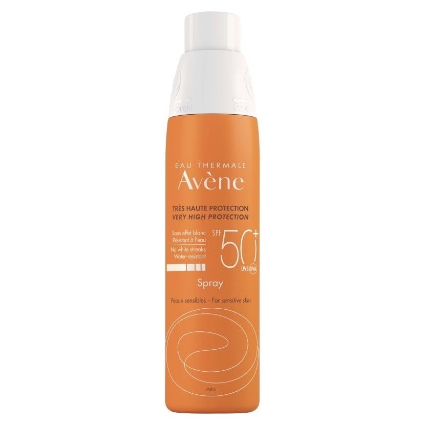 Avène Sun sprej SPF50+ vrlo visoka zaštita osjetljive kože lica i tijela 200ml (3) Avène Sun sprej SPF50+ vrlo visoka zaštita osjetljive kože lica i tijela 200ml