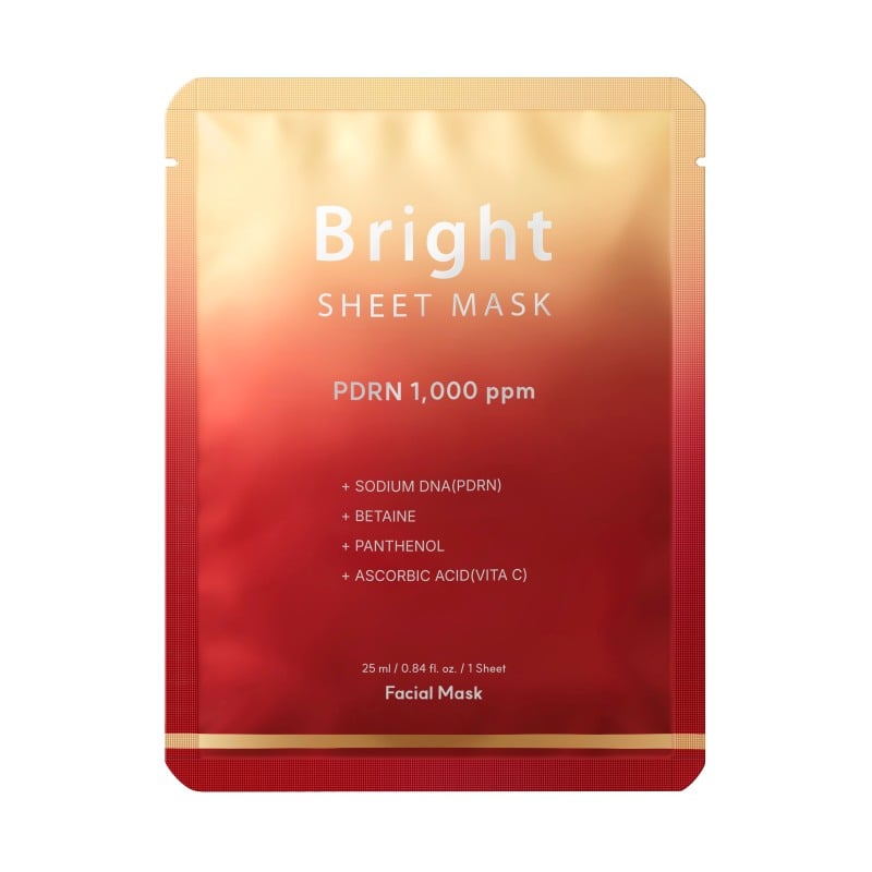 Bright Sheet Mask PDRN hidratantna maska za blistavost kože 1 komad Bright Sheet Mask PDRN hidratantna maska za blistavost kože 1 komad