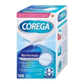 Corega Bio Formula za čišćenje zubnih proteza 108 tableta