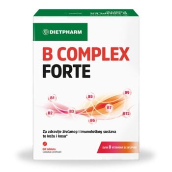 Dietpharm B Complex Forte vitamini B skupine za energiju i živčani sustav 60 tableta