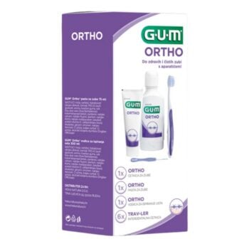 GUM Ortho paket za oralnu higijenu kod fiksnog aparatića