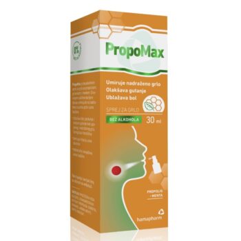 Hamapharm PropoMax sprej za grlo s propolisom 30ml