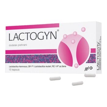 Lactogyn kapsule za ravnotežu vaginalne mikroflore 15 kapsula