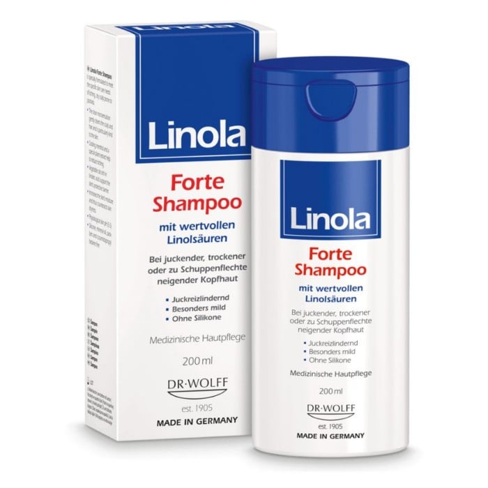 Linola Forte šampon za suho i svrbežom zahvaćeno vlasište 200ml Linola Forte šampon za suho i svrbežom zahvaćeno vlasište 200ml