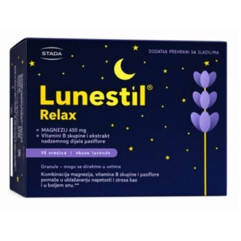 Lunestil Relax oralne granule za stres, opuštanje i umor 50 vrećica