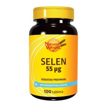 Natural Wealth Selen 55mcg za imunitet, štitnjaču i antioksidativnu zaštitu 100 tableta