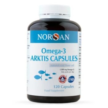 Norsan Omega-3 Arktis ulje jetre bakalara 120 kapsula