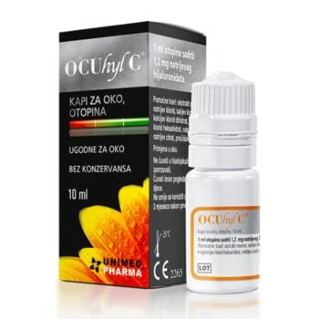 OCUhyl C kapi za suhe i osjetljive oči s hijaluronskom kiselinom 10ml