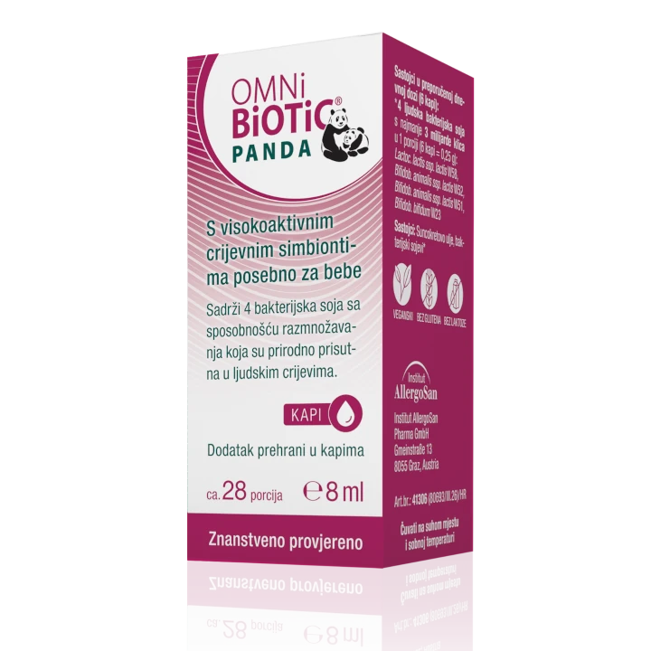 OMNi-BiOTiC PANDA kapi za razvoj crijevne flore djeteta 8ml OMNi-BiOTiC PANDA kapi za razvoj crijevne flore djeteta 8ml