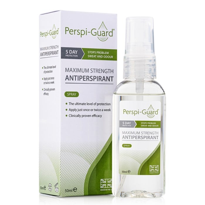 Perspi-Guard Max Strength sprej protiv jakog znojenja 50ml Perspi-Guard Max Strength sprej protiv jakog znojenja 50ml