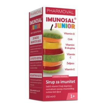 Pharmoval Imunosal Junior sirup za imunitet, rast i razvoj djece 150ml