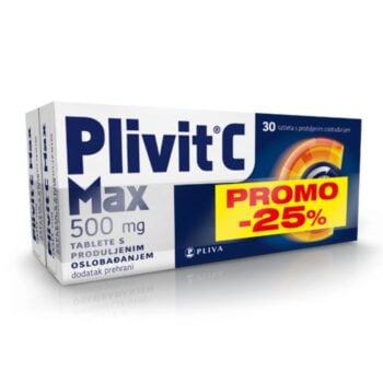 Plivit C Max 500 mg 1+1 PROMO pakiranje