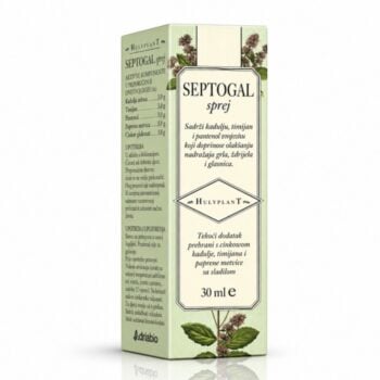 Septogal sprej za nadraženo grlo, promuklost i svjež dah 30ml