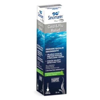 Sinomarin Plus Algae Cold & Flu Relief sprej za nos kod prehlade i gripe 30ml