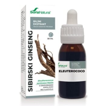 Soria Natural Sibirski ginseng ekstrakt za vitalnost i otpornost na stres 50ml