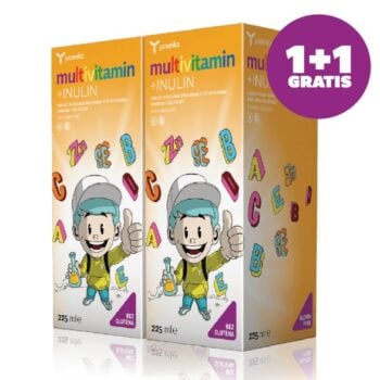 Yasenka Multivitamini, inulin i cink za djecu 1+1 Gratis