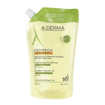 A-Derma Exomega Control emolijentno ulje za tuširanje REFILL 500ml