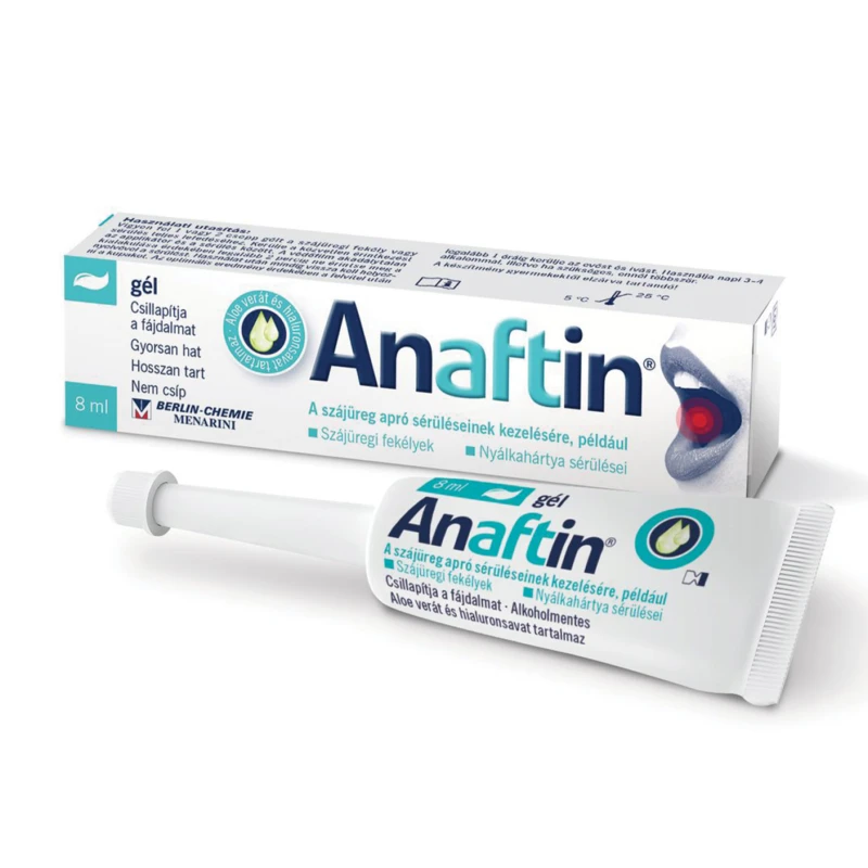 Anaftin oralni gel za afte i ranice u ustima 8ml Anaftin oralni gel za afte i ranice u ustima 8ml